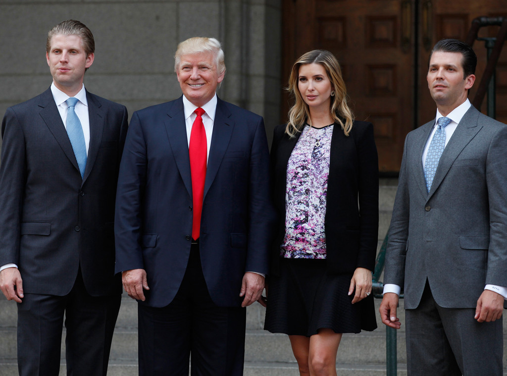 Eric Trump, Donald Trump,  Ivanka Trump, Donald Trump Jr.